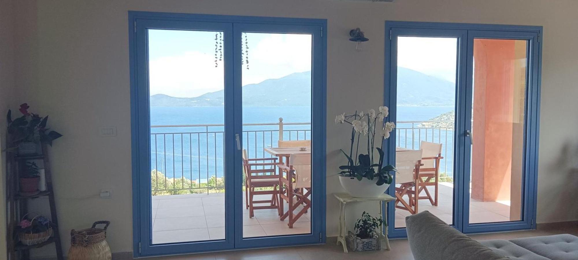 Augustela Villa Seaview Vacation Villa Agia Efimia Exterior foto