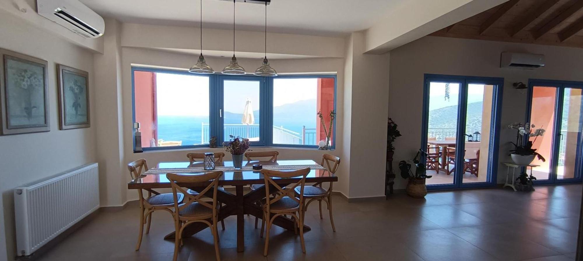 Augustela Villa Seaview Vacation Villa Agia Efimia Exterior foto