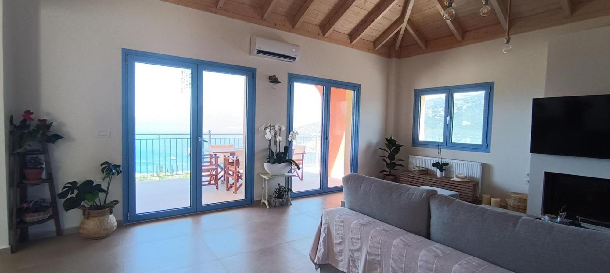 Augustela Villa Seaview Vacation Villa Agia Efimia Exterior foto