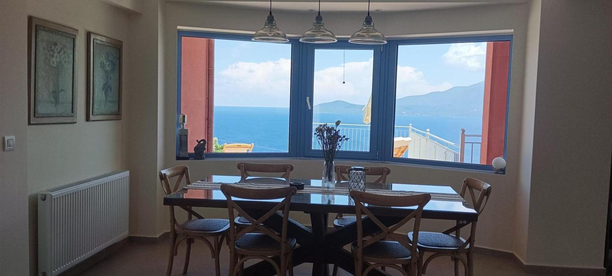 Augustela Villa Seaview Vacation Villa Agia Efimia Exterior foto