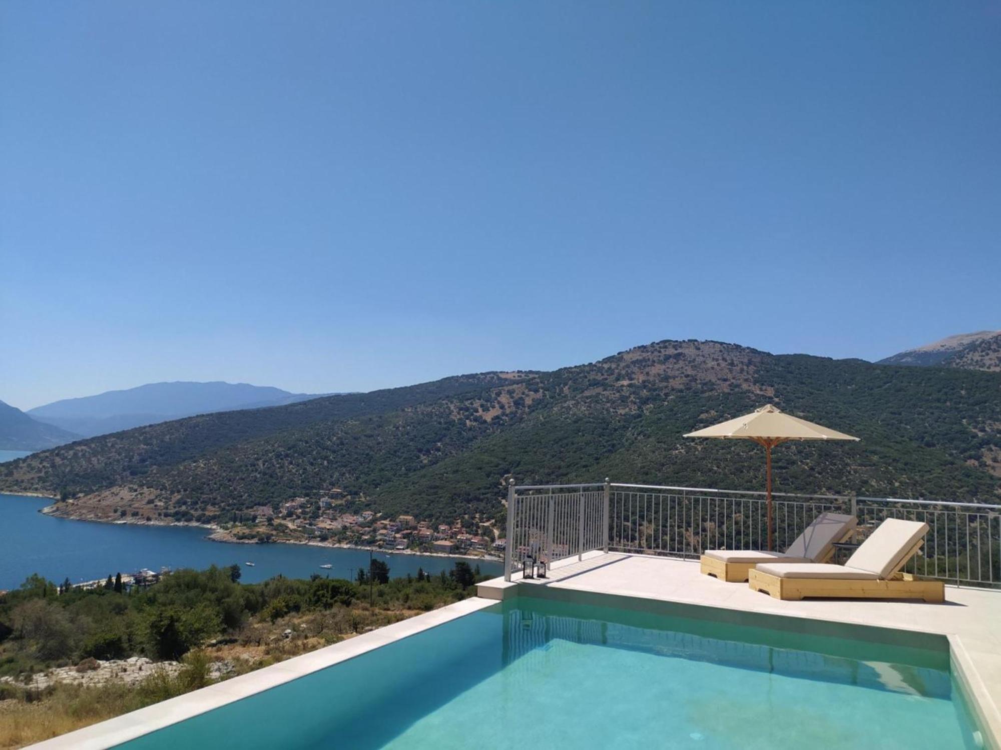 Augustela Villa Seaview Vacation Villa Agia Efimia Exterior foto