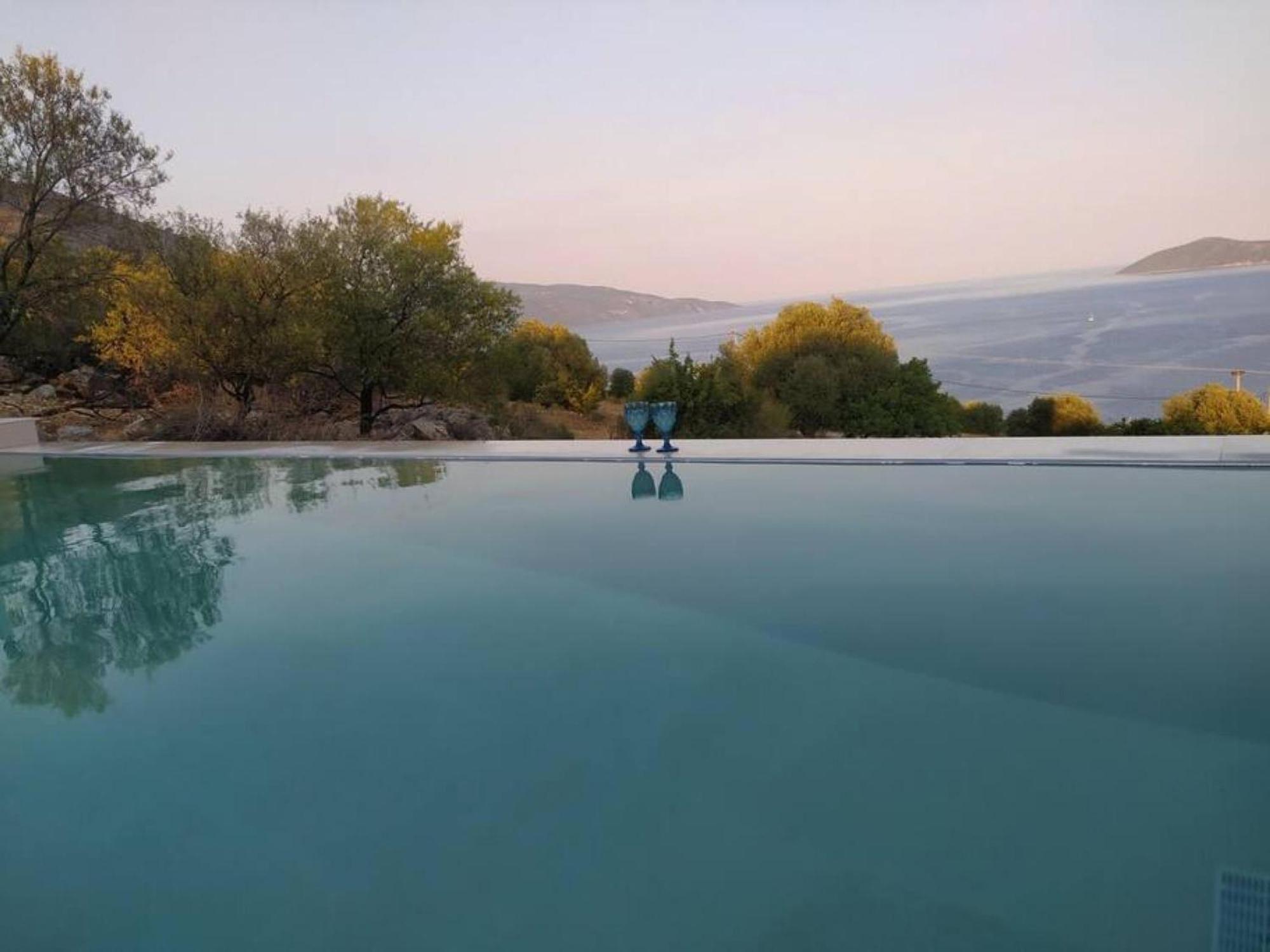 Augustela Villa Seaview Vacation Villa Agia Efimia Exterior foto