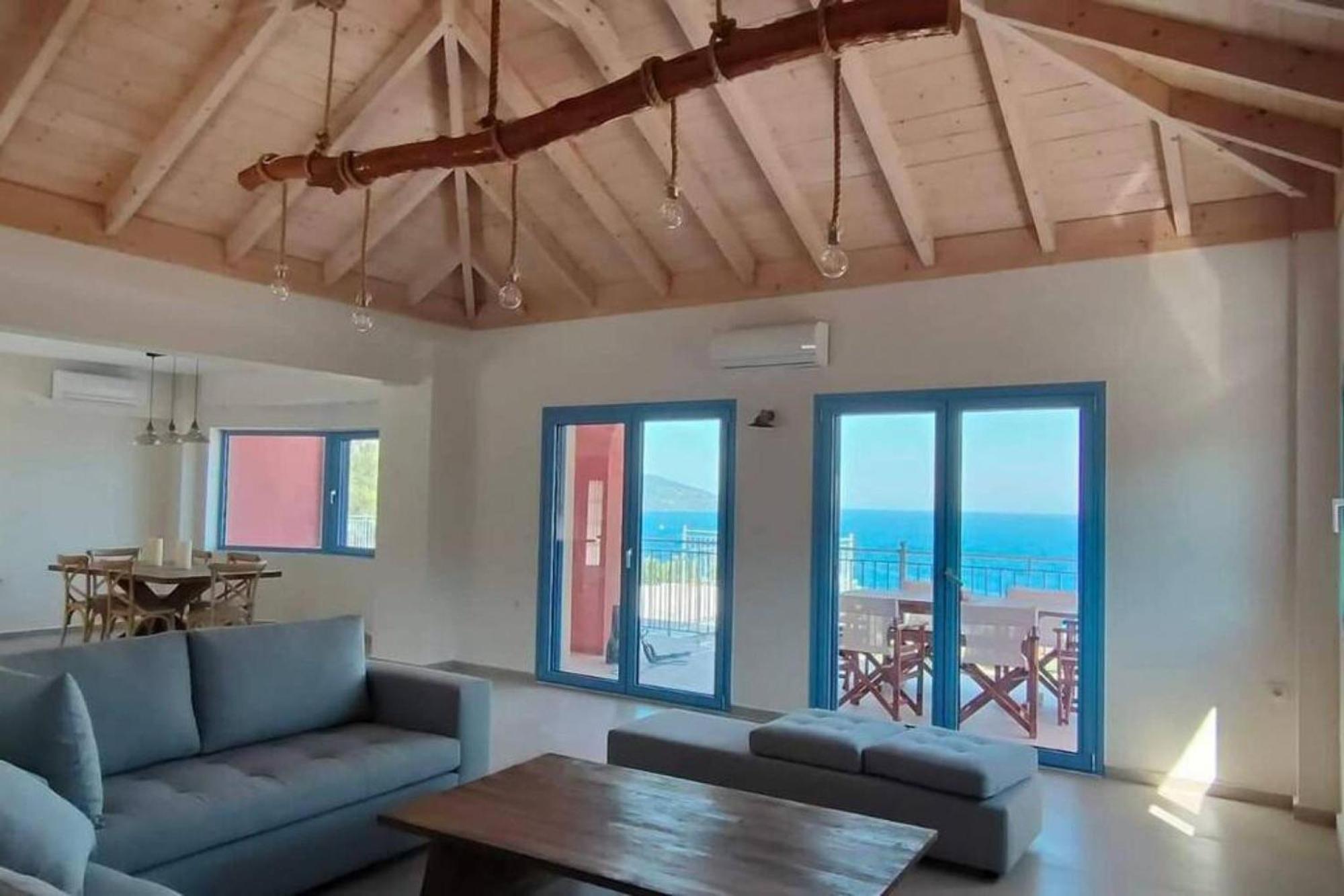 Augustela Villa Seaview Vacation Villa Agia Efimia Exterior foto