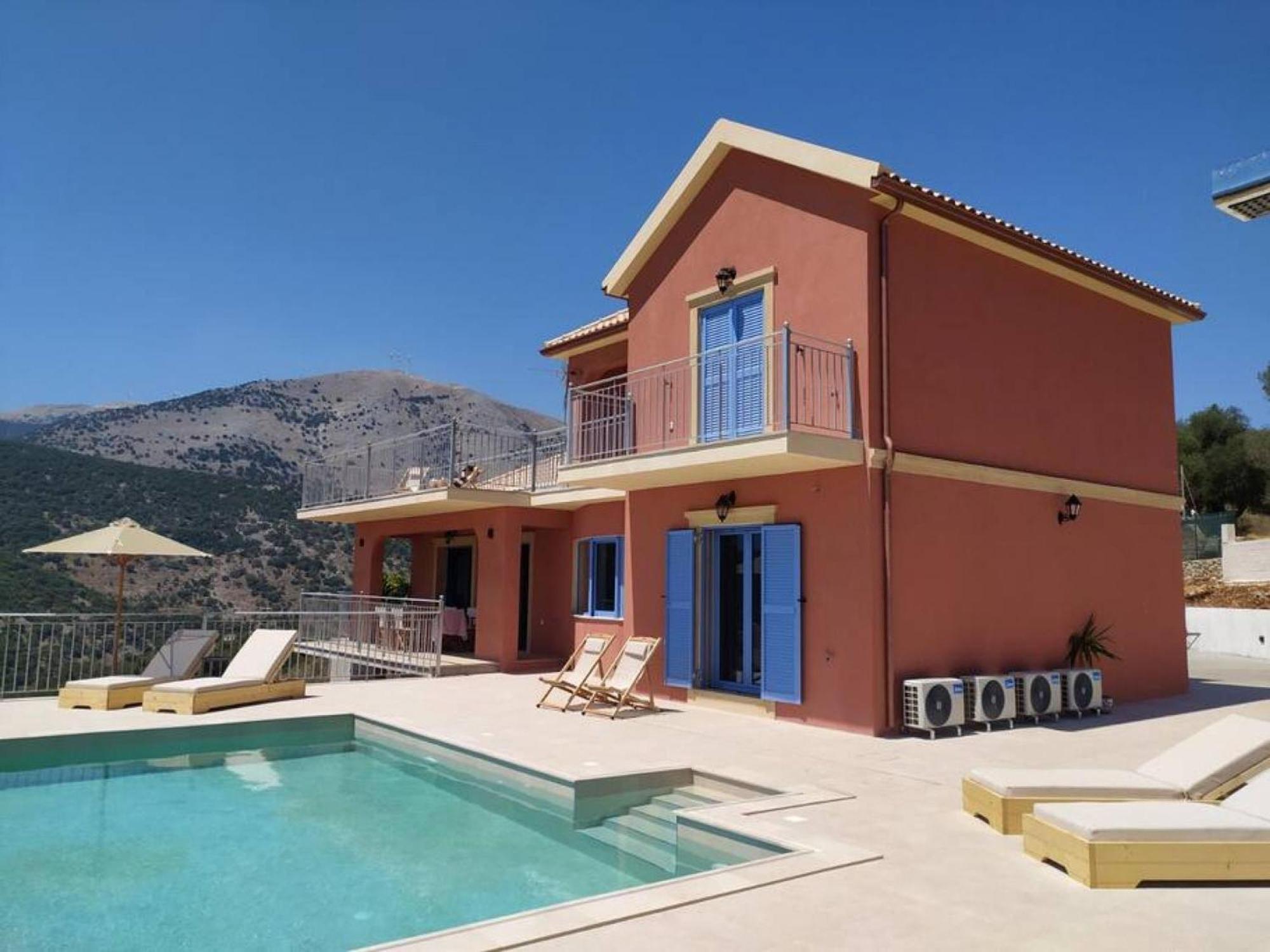 Augustela Villa Seaview Vacation Villa Agia Efimia Exterior foto