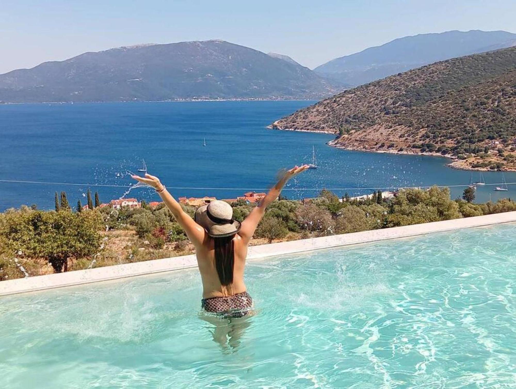 Augustela Villa Seaview Vacation Villa Agia Efimia Exterior foto